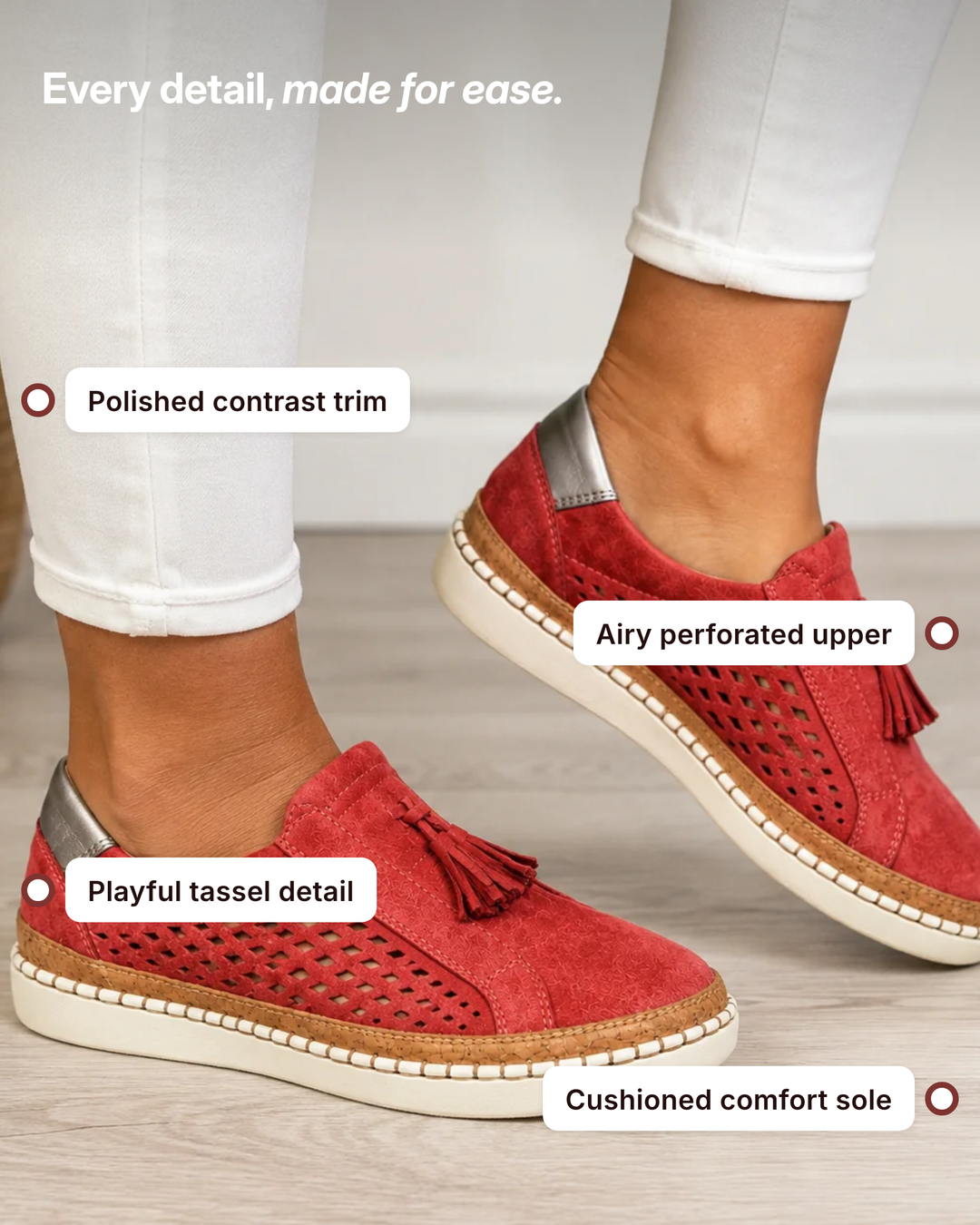 Pira | Comfort Orthopaedic Loafer details
