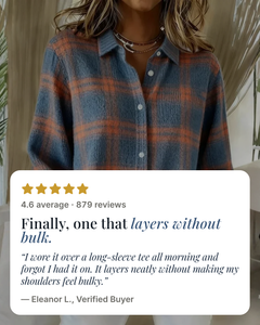 Priscilla | Plaid Knit Cardigan five star customer review