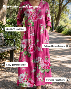 Randolph | Floral Summer Dress details