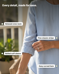 Sonya | Trendy Striped Blouse