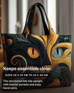 Rhea | Padded Interior-Pocket Tote fit and sizes