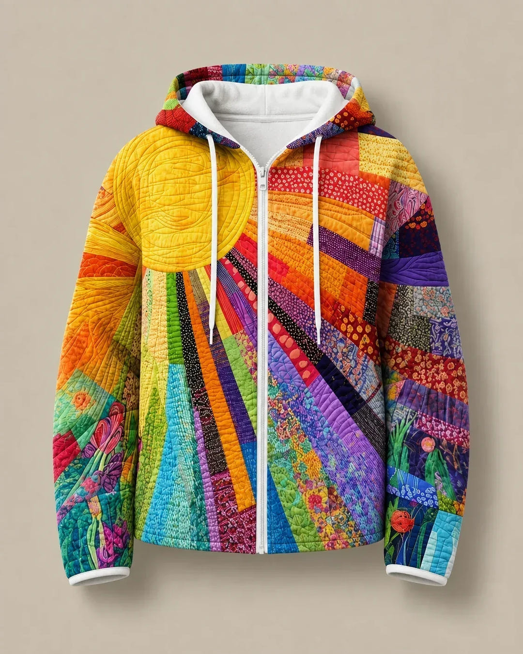 Nika | Sunburst Print Jacket