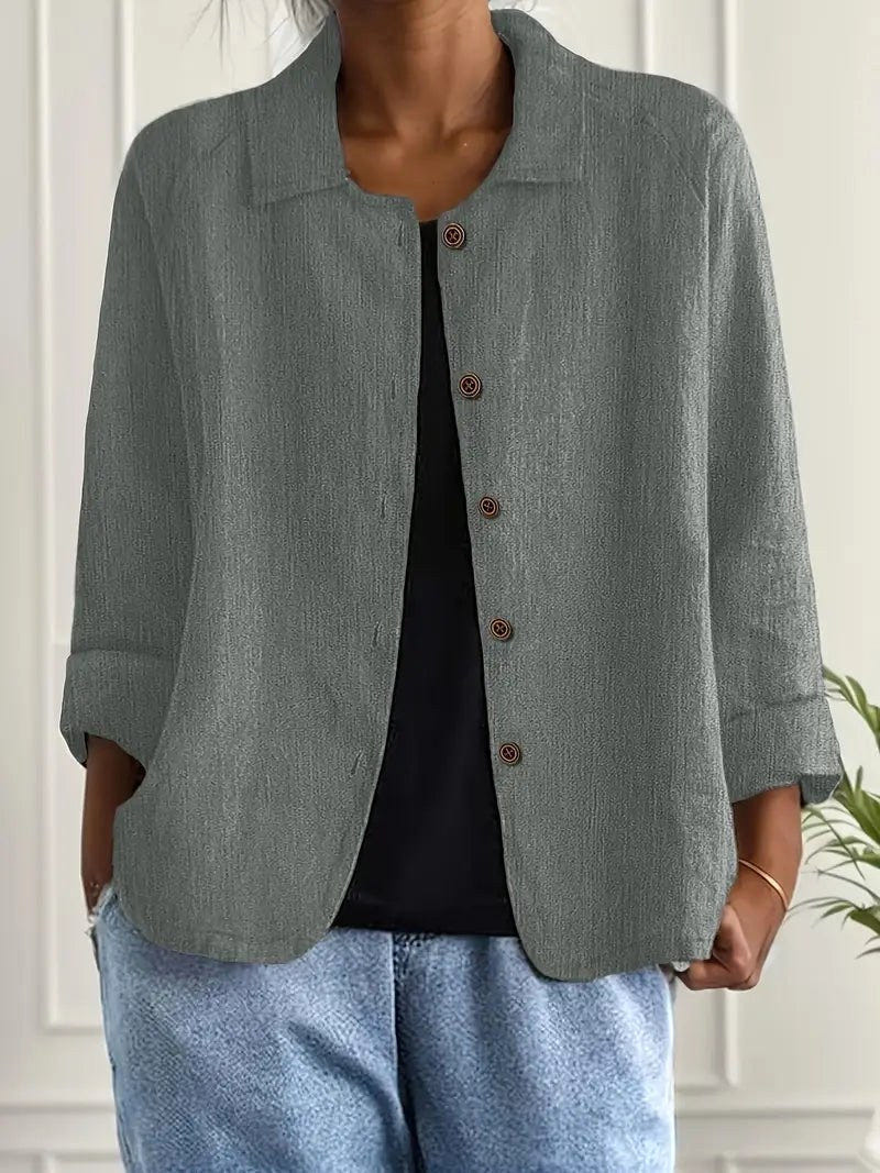 Mariann | Relaxed Collared Jacket