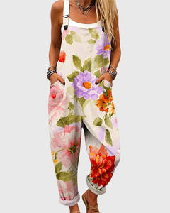 Sandra | Watercolour Floral Overalls