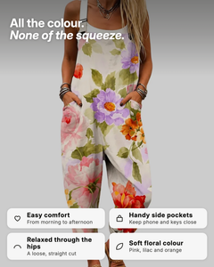 Sandra | Watercolour Floral Overalls benefits