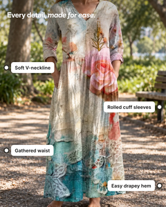 Savannah | Floral Summer Dress details
