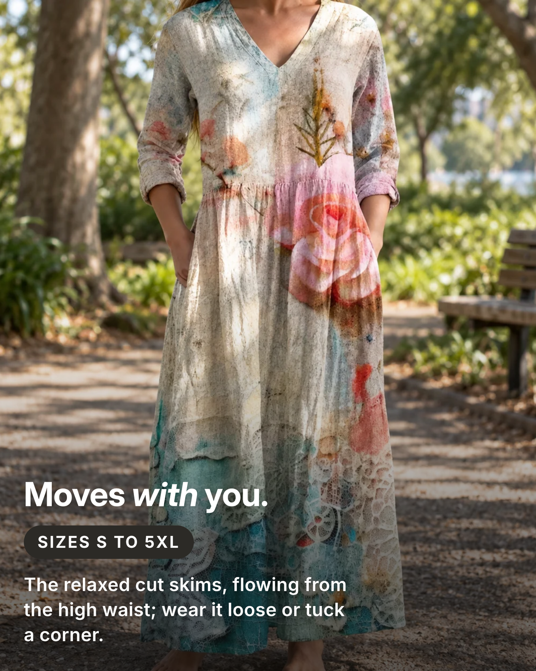 Savannah | Floral Summer Dress fit and sizes