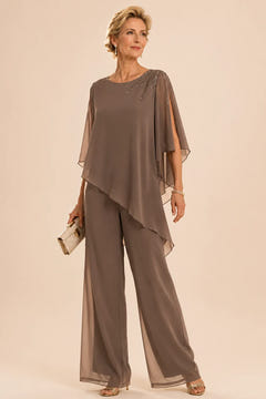 Dory | Embellished Chiffon Pant Suit