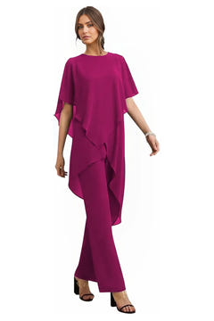 Pamela | Chiffon Two-Piece Formal Set