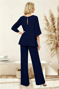 Liz | Loose-Fit Formal Pant Set