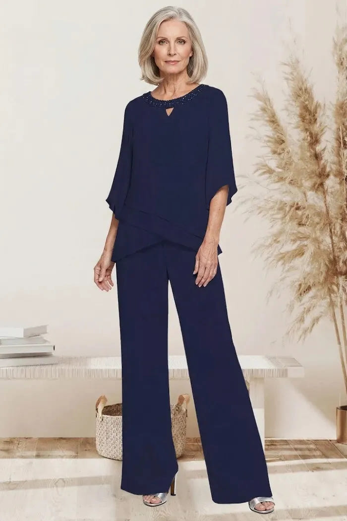 Liz | Loose-Fit Formal Pant Set