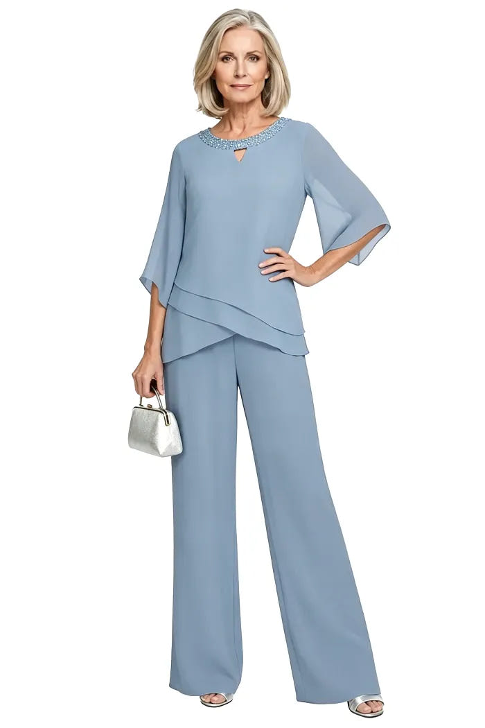 Liz | Loose-Fit Formal Pant Set