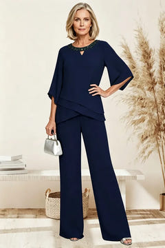 Liz | Loose-Fit Formal Pant Set