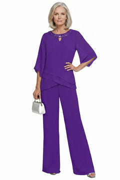 Liz | Loose-Fit Formal Pant Set