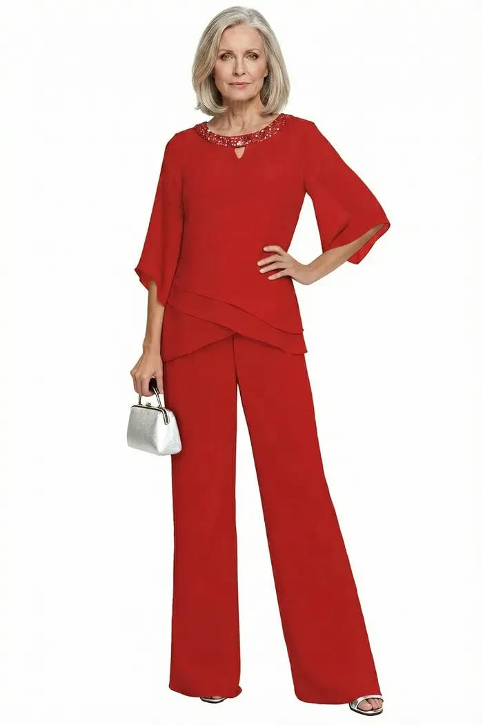 Liz | Loose-Fit Formal Pant Set