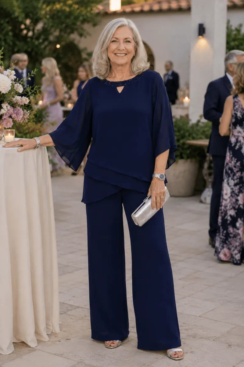 Liz | Loose-Fit Formal Pant Set