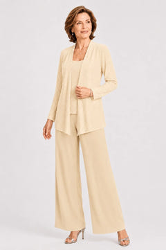 Jimena | Formal Three-Piece Pant Set