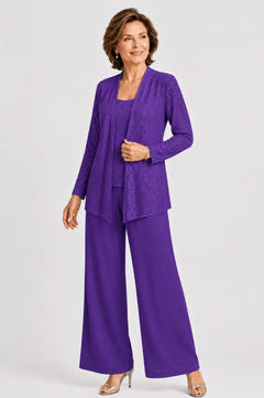 Jimena | Formal Three-Piece Pant Set