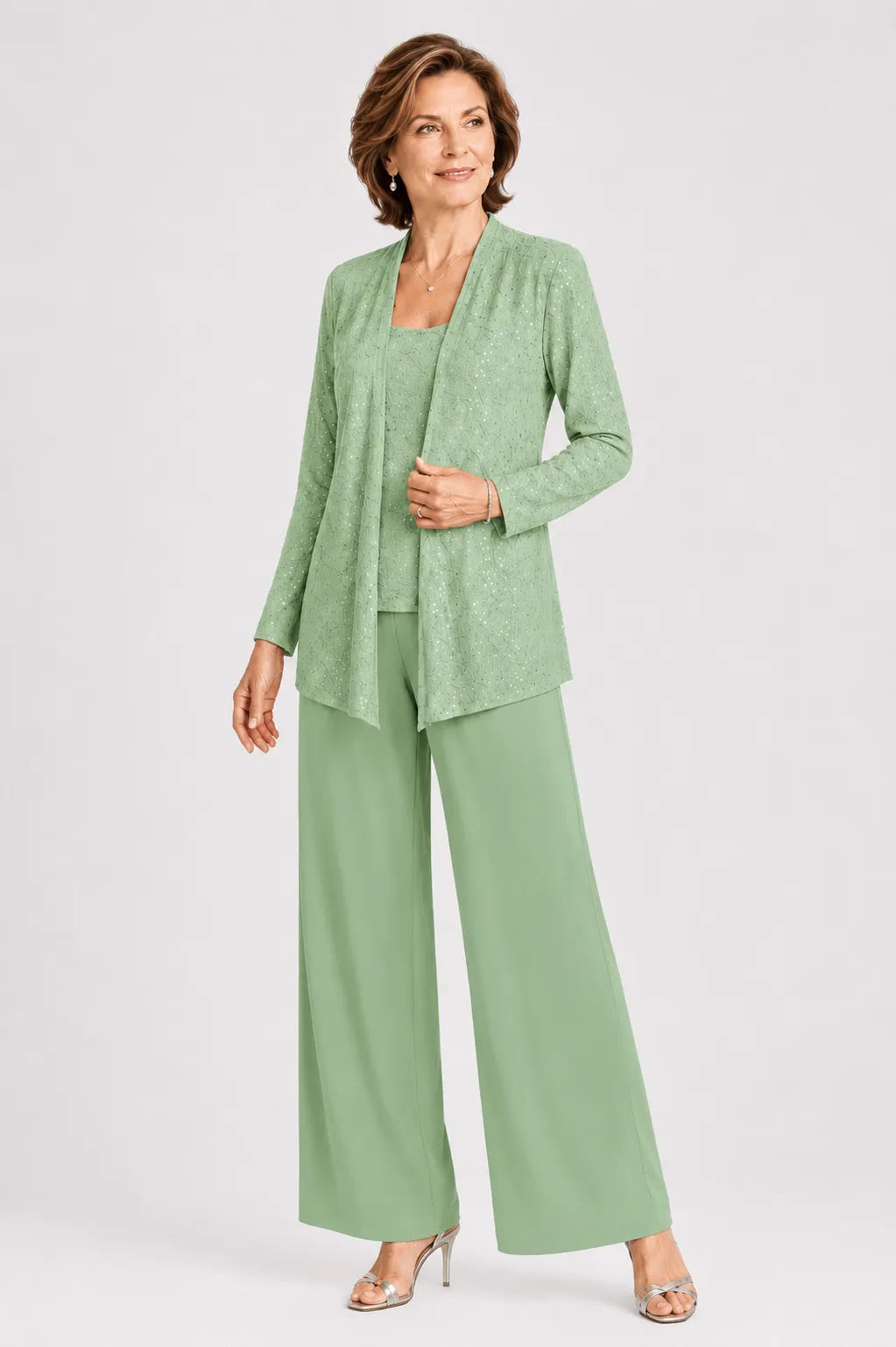Jimena | Formal Three-Piece Pant Set