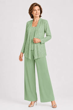 Jimena | Formal Three-Piece Pant Set