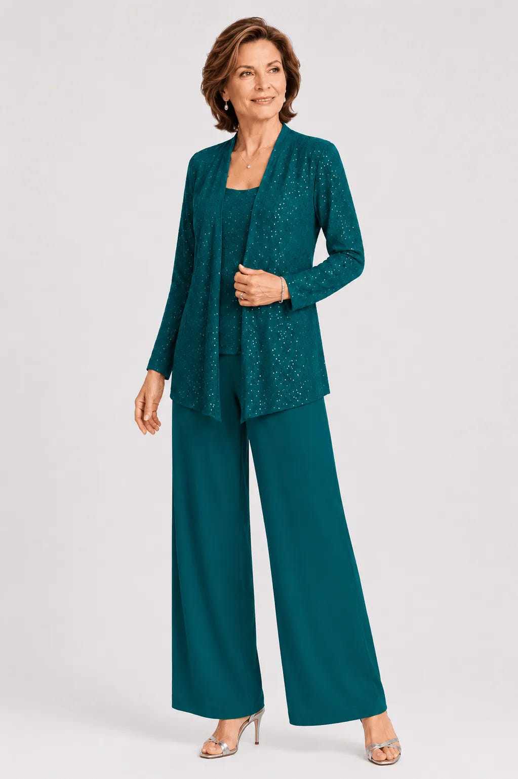 Jimena | Formal Three-Piece Pant Set