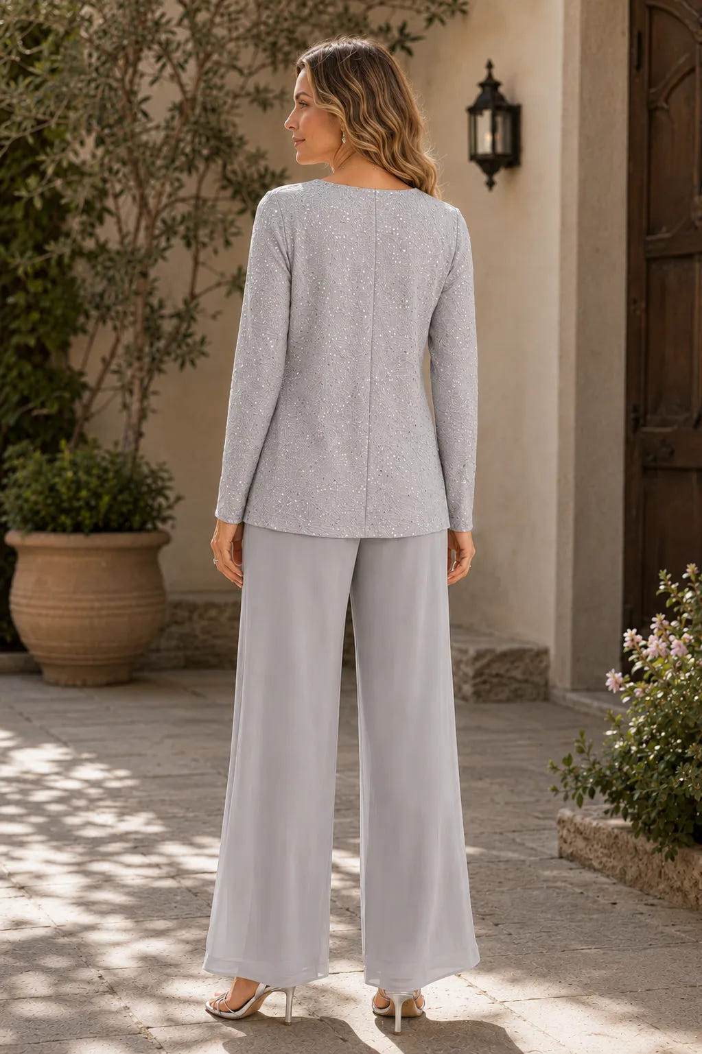 Jimena | Formal Three-Piece Pant Set