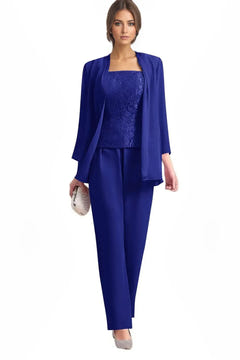 Averil | Three-Piece Chiffon Pant Suit