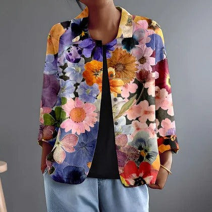 Danette | Blossom Open-Front Jacket
