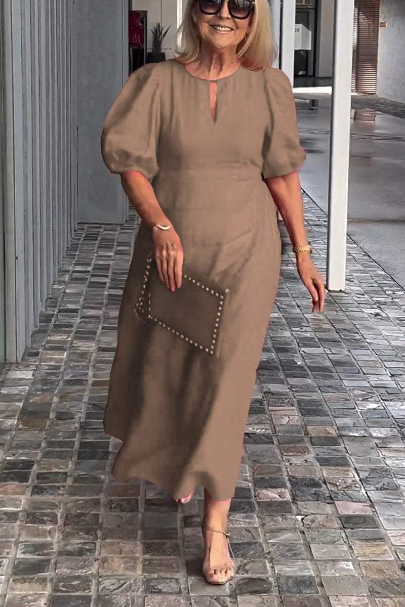 Janette | Puff Timeless Dress