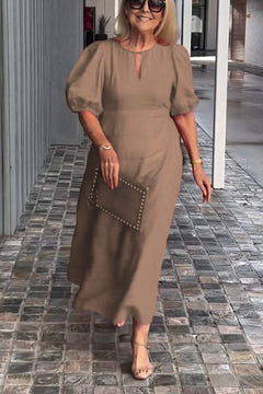 Janette | Puff Timeless Dress