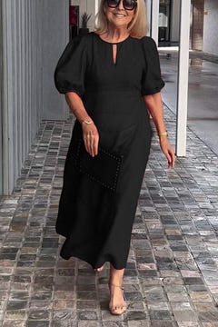 Janette | Puff Timeless Dress