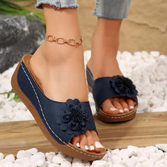 Vnona | Ergonomic Floral Sandal