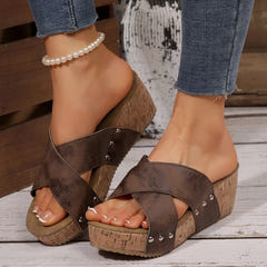 Nellie | Boho Wedge Sandal