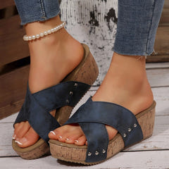 Nellie | Boho Wedge Sandal