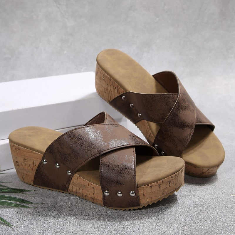 Nellie | Boho Wedge Sandal