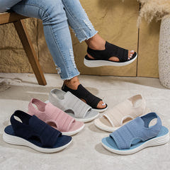 Hero | Breathable Knit Platform Sandals