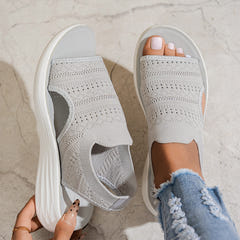 Hero | Breathable Knit Platform Sandals