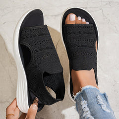 Hero | Breathable Knit Platform Sandals