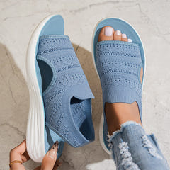 Hero | Breathable Knit Platform Sandals