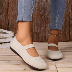 Leona | Breathable Knit Ballet Flats