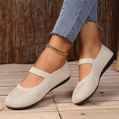 Leona | Breathable Knit Ballet Flats