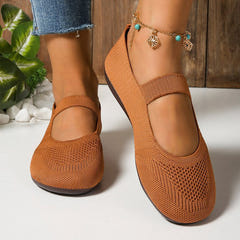 Leona | Breathable Knit Ballet Flats