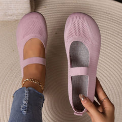 Leona | Breathable Knit Ballet Flats