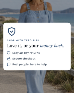 Stevie | Off-Shoulder Denim Jumpsuit money-back guarantee