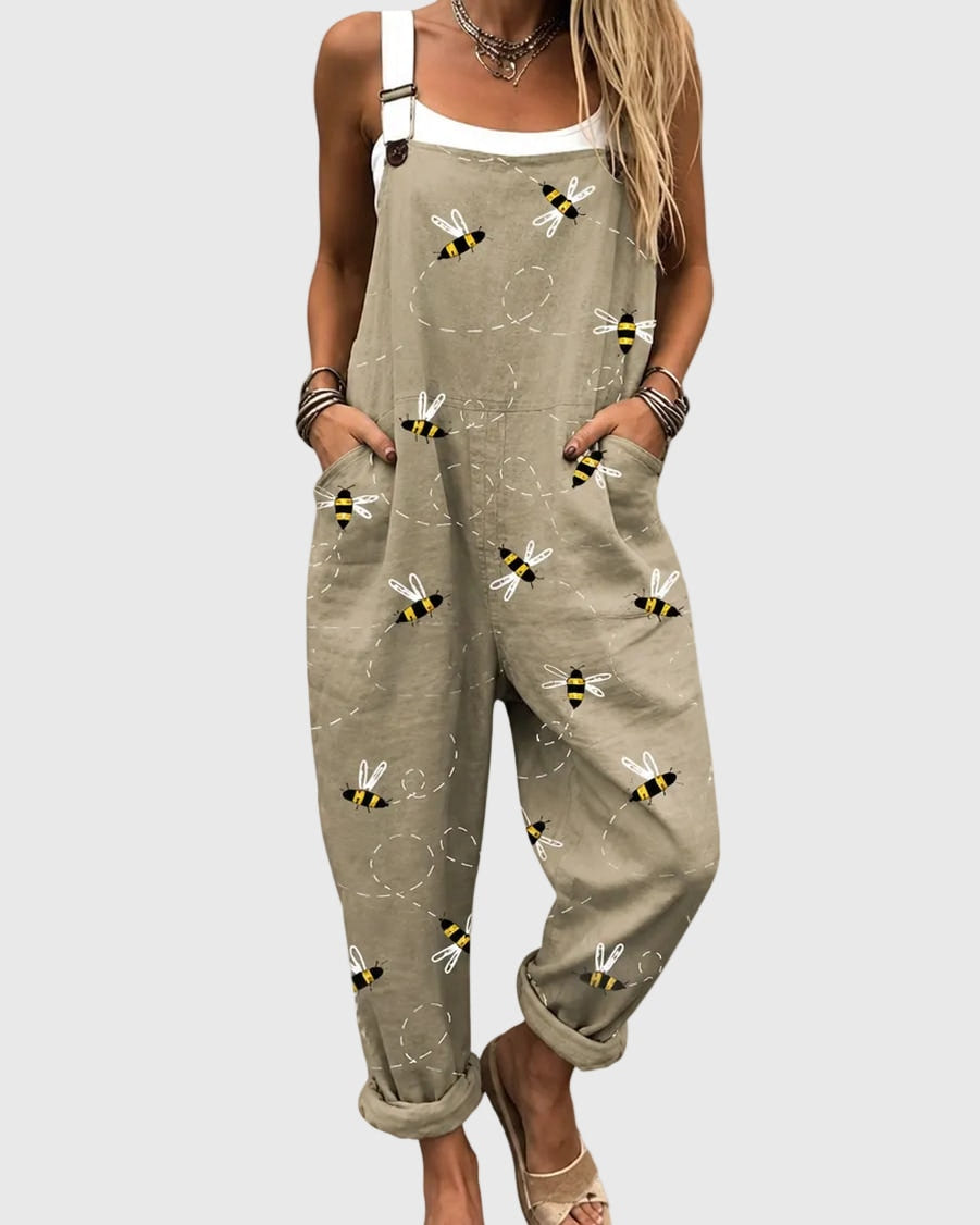 Sula | Easy Linen-Look Overalls