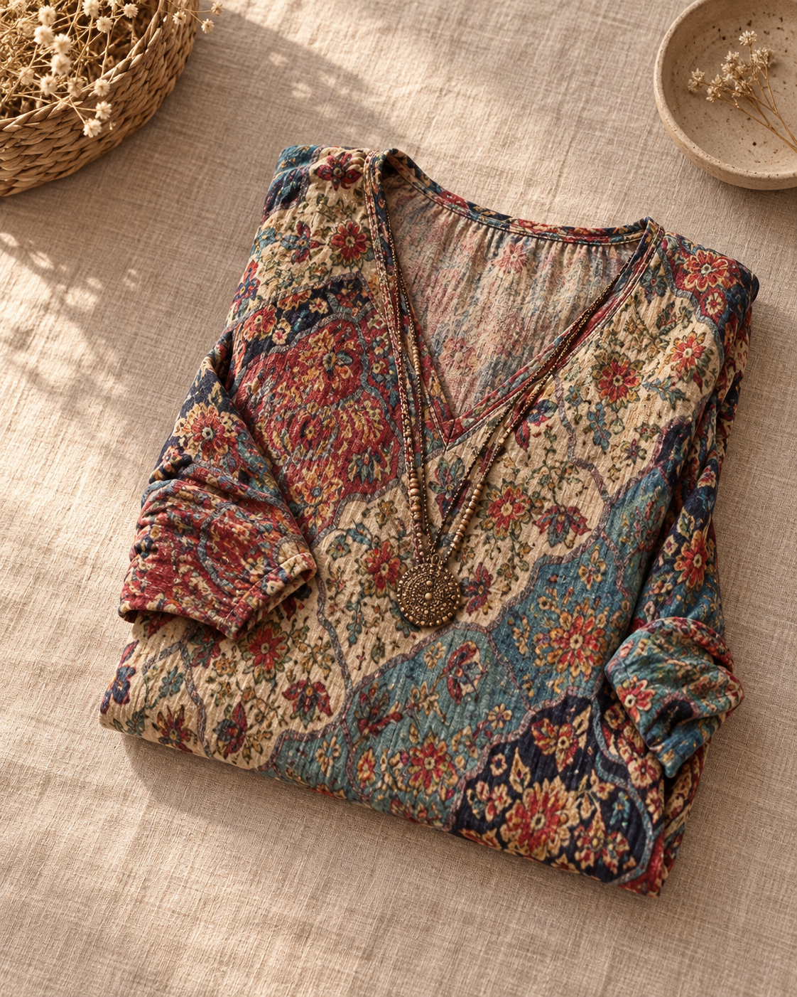 Susanna | Bohemian Flowing Maxi Dress