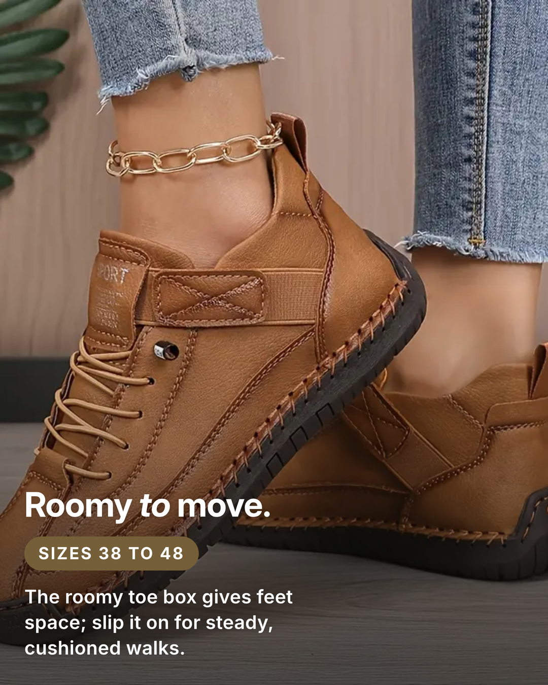 Swinburne | Comfort Arch Sneakers fit and sizes