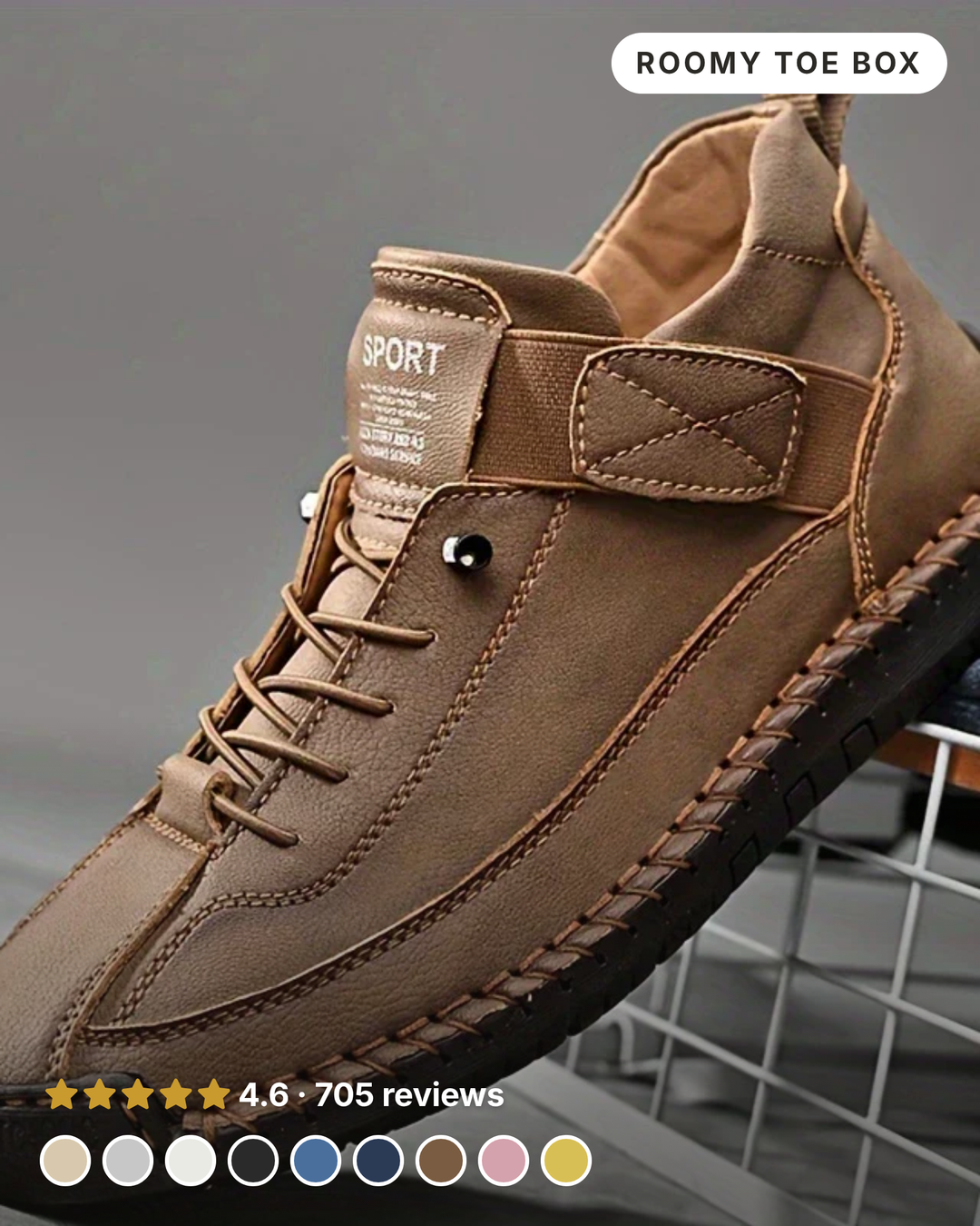 Swinburne | Comfort Arch Sneakers in beige