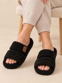 Fenton | Fuzzy Two-Strap Slides