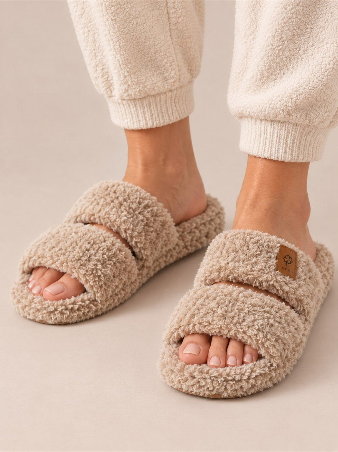 Fenton | Fuzzy Two-Strap Slides